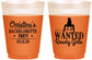 Custom Bachelorette 16 oz Color Changing Frosted Cups - Wanted Rowdy Girls | 60049
