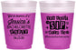 Custom Bachelorette 16 oz Color Changing Frosted Cups - Cant Sip With Us | 60051