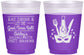 Custom Bachelorette 16 oz Color Changing Frosted Cups - Mardi Gras | 60057