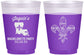 Custom Bachelorette 16 oz Color Changing Frosted Cups - Mardi Gras | 60062