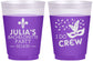 Custom Bachelorette 16 oz Color Changing Frosted Cups - Mardi Gras I Do Crew | 60063