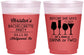 Custom Bachelorette 16 oz Color Changing Frosted Cups - Before She Says I Do | 60064