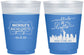 Custom Bachelorette 16 oz Color Changing Frosted Cups - New York | 60069