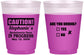 Custom Bachelorette 16 oz Color Changing Frosted Cups - Drunk Yes Or No | 60083