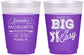 Custom Bachelorette 16 oz Color Changing Frosted Cups - New Orleans | 60084