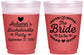 Custom Bachelorette 16 oz Color Changing Frosted Cups - Bride To Be | 60088
