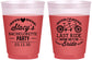 Custom Bachelorette 16 oz Color Changing Frosted Cups - Last Ride Before Bride | 60093