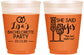 Custom Bachelorette 16 oz Color Changing Frosted Cups - The Last Night Out | 60097