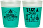 Custom Bachelorette 16 oz Color Changing Frosted Cups - Camping | 60098