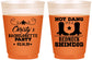 Custom Bachelorette 16 oz Color Changing Frosted Cups - Redneck Shindig | 60100