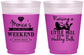 Custom Bachelorette 16 oz Color Changing Frosted Cups - Raising A Little Hell | 60103
