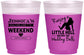 Custom Bachelorette 16 oz Color Changing Frosted Cups - Raising A Little Hell | 60105