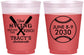 Custom Bachelorette 16 oz Color Changing Frosted Cups - Final Swing Before Ring | 60109