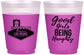 Custom Bachelorette 16 oz Color Changing Frosted Cups - Good Girls Naughty | 60111
