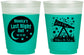 Custom Bachelorette 16 oz Color Changing Frosted Cups - Last Fling Before Rings | 60113