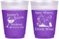 Custom Bachelorette 16 oz Color Changing Frosted Cups - Save Water Drink Wine | 60120