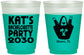 Custom Bachelorette 16 oz Color Changing Frosted Cups - Beach | 60126