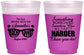 Custom Bachelorette 16 oz Color Changing Frosted Cups - Something Borrowed | 60133
