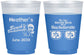 Custom Bachelorette 16 oz Color Changing Frosted Cups - Beach | 60135