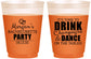 Custom Bachelorette 16 oz Color Changing Frosted Cups - Drink Champagne Dance | 60154