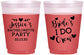 Custom Bachelorette 16 oz Color Changing Frosted Cups - Brides I Do Crew | 60159