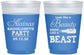 Custom Bachelorette 16 oz Color Changing Frosted Cups - Beauty Beast | 60161