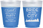 Custom Bachelorette 16 oz Color Changing Frosted Cups - New York | 60162