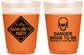 Custom Bachelorette 16 oz Color Changing Frosted Cups - Danger Bride To Be | 60165