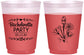Custom Bachelorette 16 oz Color Changing Frosted Cups - Flowers | 60174