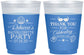 Custom Bachelorette 16 oz Color Changing Frosted Cups - Beach | 60177