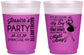 Custom Bachelorette 16 oz Color Changing Frosted Cups - Drink The Night Away | 60182