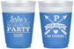 Custom Bachelorette 16 oz Color Changing Frosted Cups - The Hunt Is Over | 60186