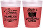 Custom Bachelorette 16 oz Color Changing Frosted Cups - Las Vegas | 60194