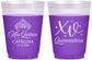 Custom Quinceanera 16 oz Color Changing Frosted Cups - Mis Quince Anos | 70002