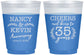 Custom Anniversary 16 oz Color Changing Frosted Cups - Cheers To 35 Years | 80004