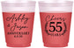Custom Anniversary 16 oz Color Changing Frosted Cups - Cheers To 55 Years | 80008