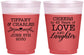Custom Anniversary 16 oz Color Changing Frosted Cups - Cheers To 45 Years | 80016