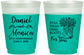 Custom Anniversary 16 oz Color Changing Frosted Cups - 25th Wedding | 80022