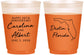 Custom Anniversary 16 oz Color Changing Frosted Cups - 20th Wedding | 80031