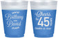 Custom Anniversary 16 oz Color Changing Frosted Cups - Cheers To 45 Years | 80036