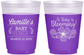 Custom Baby Shower 16 oz Color Changing Frosted Cups - Blooming | 90009