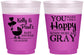 Custom Baby Shower 16 oz Color Changing Frosted Cups - You Make Me Happy | 90010
