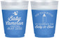 Custom Baby Shower 16 oz Color Changing Frosted Cups - Booze Baby In Blue | 90015
