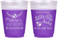 Custom Baby Shower 16 oz Color Changing Frosted Cups - Little Lady On The Way | 90021