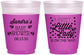 Custom Baby Shower 16 oz Color Changing Frosted Cups - Sweet Little Lady | 90024