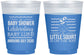 Custom Baby Shower 16 oz Color Changing Frosted Cups - Little Squirt On The Way | 90043