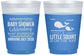 Custom Baby Shower 16 oz Color Changing Frosted Cups - Mermaid On Her Way | 90044