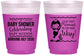 Custom Baby Shower 16 oz Color Changing Frosted Cups - Mermaid On Her Way | 90046