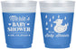 Custom Baby Shower 16 oz Color Changing Frosted Cups - Duckling | 90047