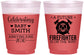 Custom Baby Shower 16 oz Color Changing Frosted Cups - Future Firefighter | 90048